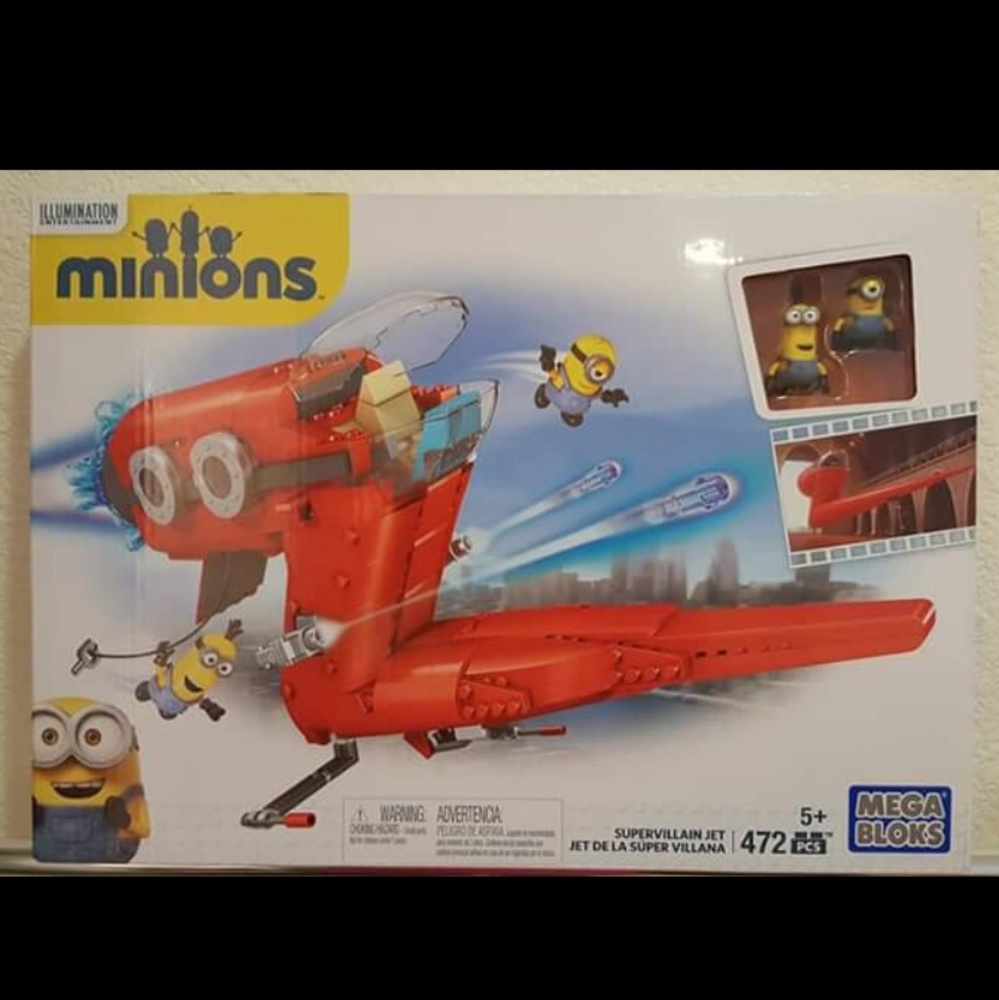 New Minions Super Villain Jet by Mega Blocks